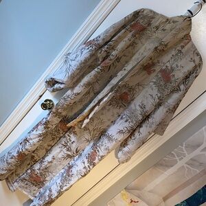 Authentic Japanese Floral Kimono Robe 👘